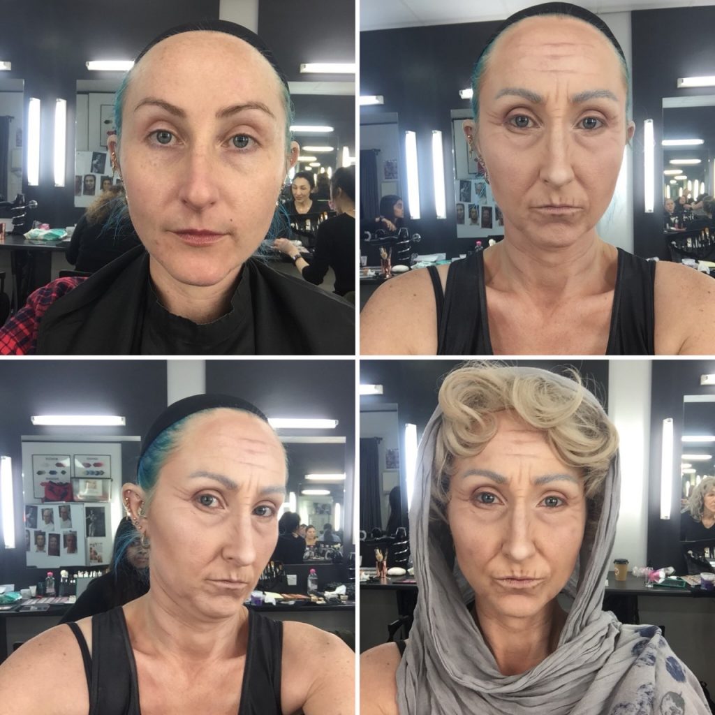 ageing/ theatre makeup